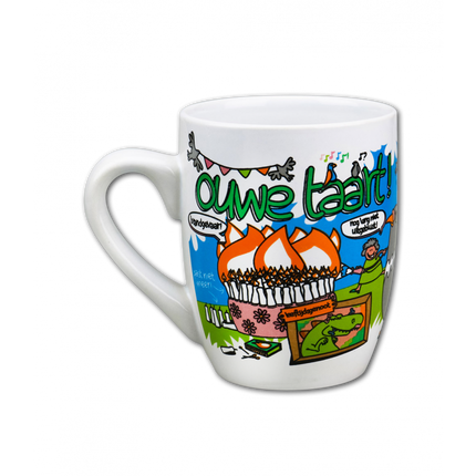Feestbazaar Cartoonmok Ouwe Taart