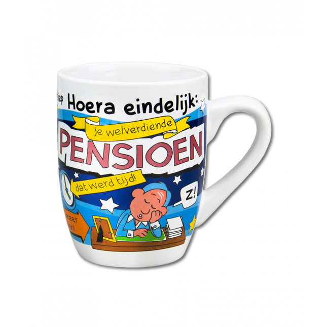 Feestbazaar Cartoonmok Pensioen