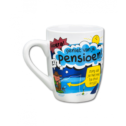 Feestbazaar Cartoonmok Pensioen