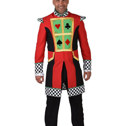 Feestbazaar Casino kaarten jas