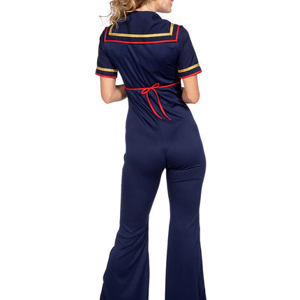 Feestbazaar Catsuit Matroos Luxe Dames