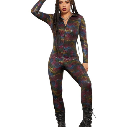 Feestbazaar Catsuit Met Geometrische Print
