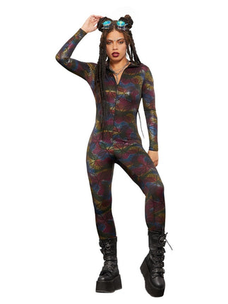 Feestbazaar Catsuit Met Geometrische Print