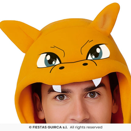 Feestbazaar Charizard Onesie Oranje Volwassen