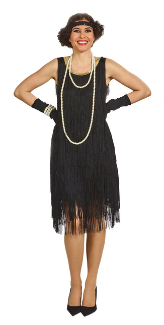 Feestbazaar Charleston Jurk Zwart Lucille