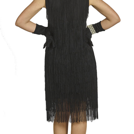 Feestbazaar Charleston Jurk Zwart Lucille