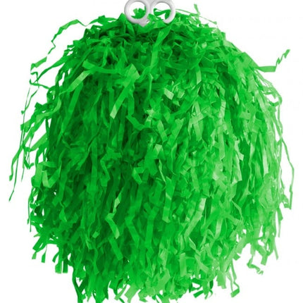 Feestbazaar Cheerball pompon ringgreep groen