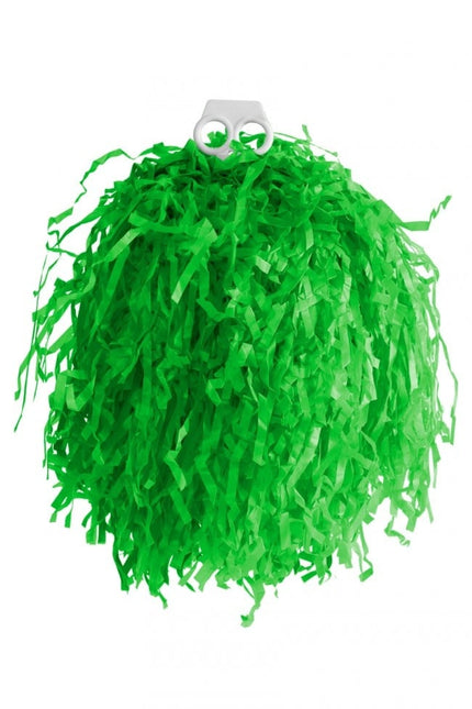 Feestbazaar Cheerball pompon ringgreep groen