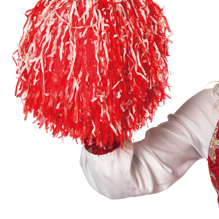 Feestbazaar Cheerball ringgreep rood/wit
