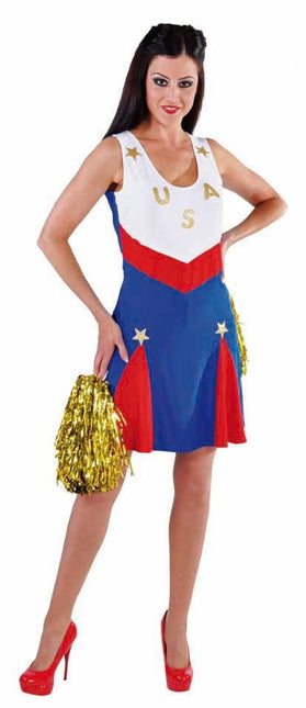 Feestbazaar Cheerleader jurk USA