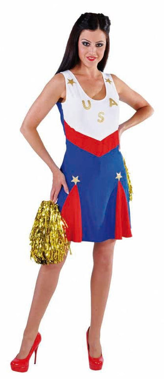 Feestbazaar Cheerleader jurk USA