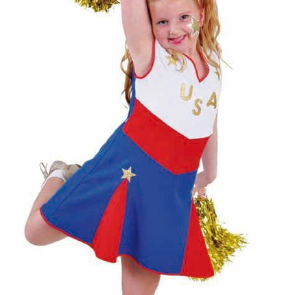 Feestbazaar Cheerleader kostuum kind