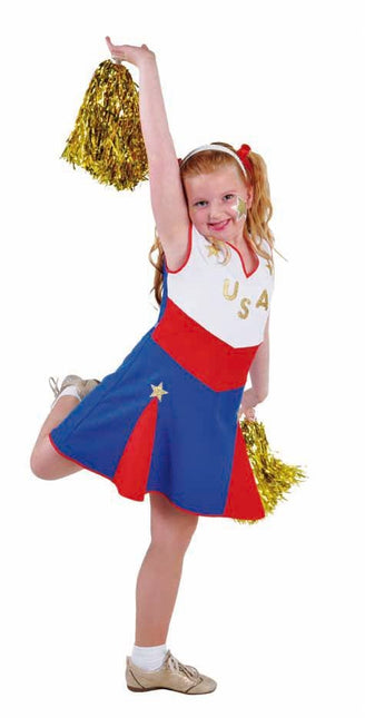 Feestbazaar Cheerleader kostuum kind