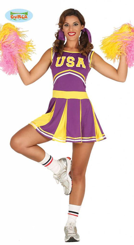 Feestbazaar Cheerleader kostuum USA