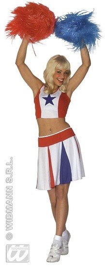 Feestbazaar Cheerleader kostuum