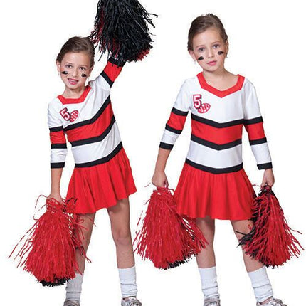 Feestbazaar Cheerleader pakje kind Angie
