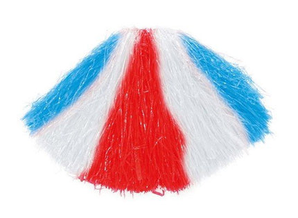 Feestbazaar Cheerleader pompom rood-wit-blauw