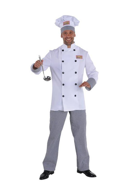 Feestbazaar Chef kok kostuum Herman Elite