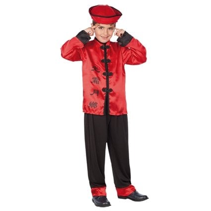 Feestbazaar Chinees verkleedpak kind