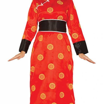 Feestbazaar Chinese dame kimono