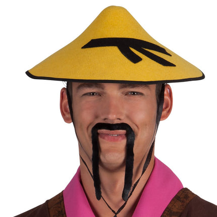 Feestbazaar Chinese snor