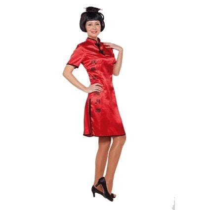 Feestbazaar Chinese vrouw verkleedpak