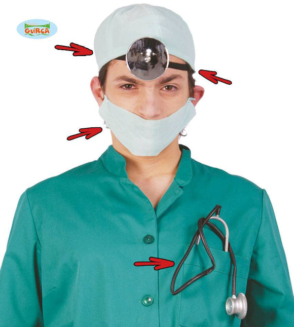 Feestbazaar Chirurgen-doktersset 4-delig