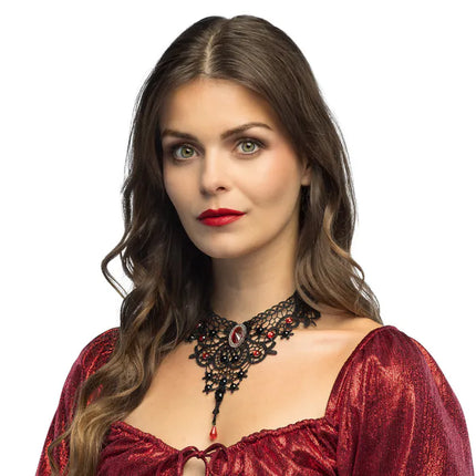 Feestbazaar Choker Vampier Gisela