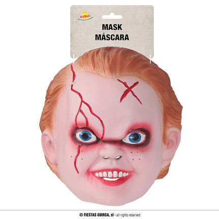 Feestbazaar Chucky Masker Latex