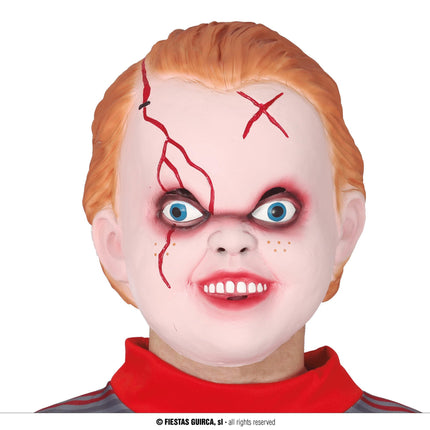 Feestbazaar Chucky Masker Latex