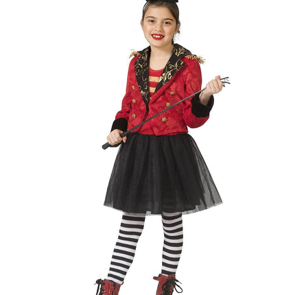 Feestbazaar Circus directrice kostuum Rosy kinderen