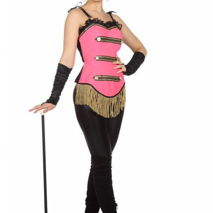 Feestbazaar Circus korset roze Toppers
