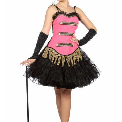 Feestbazaar Circus korset roze Toppers