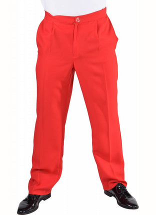Feestbazaar Classic broek rood