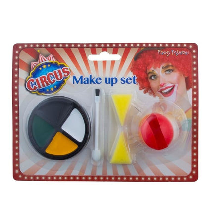 Feestbazaar Clown Bobo Make-up Set