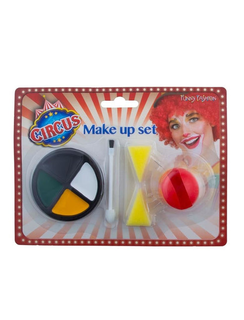 Feestbazaar Clown Bobo Make-up Set