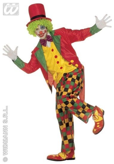 Feestbazaar Clown Deluxe Kostuum