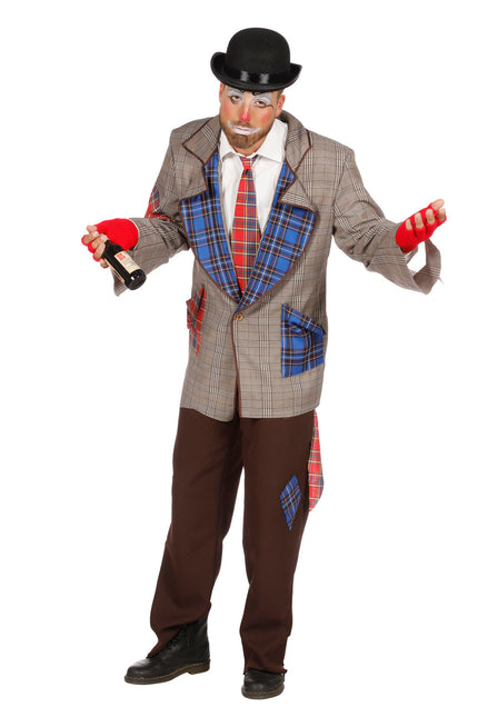Feestbazaar Clown Dorus Kostuum Man