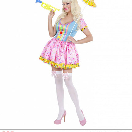 Feestbazaar Clown Fantasy meisje