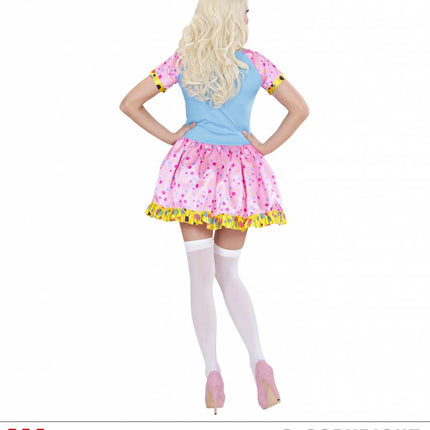 Feestbazaar Clown Fantasy meisje