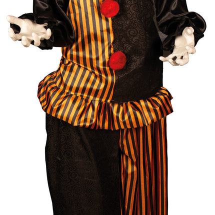 Feestbazaar Clown Horror Halloween Staand 170cm