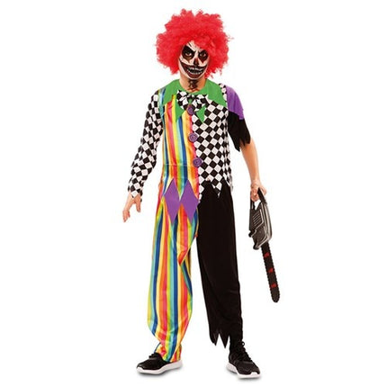 Feestbazaar Clown Horror Kostuum Crazy Kind
