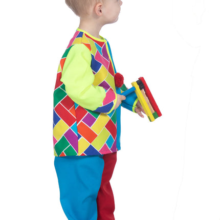 Feestbazaar Clown Kostuum Baby/Peuter Chipper