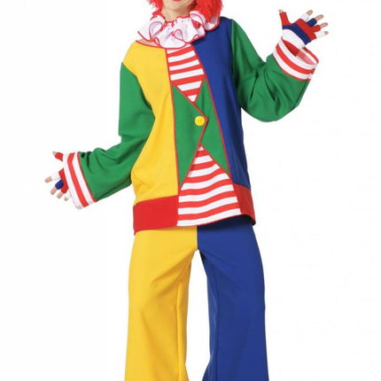 Feestbazaar Clown kostuum dame