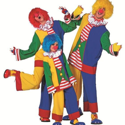 Feestbazaar Clown kostuum dame