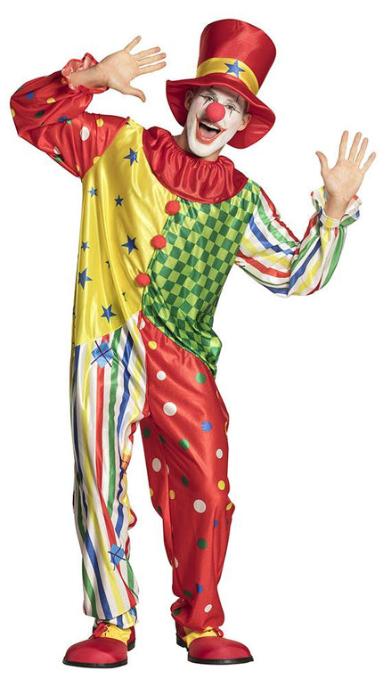 Feestbazaar Clown kostuum heren Giggles