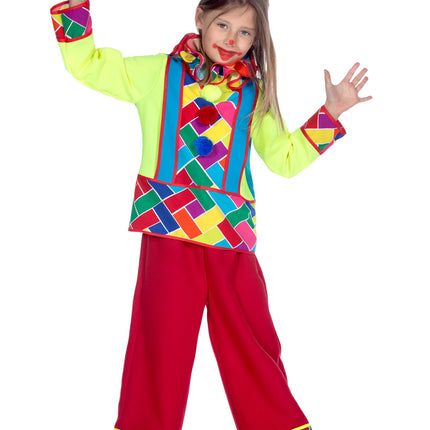 Feestbazaar Clown Kostuum Kind Fizzle