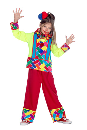 Feestbazaar Clown Kostuum Kind Fizzle