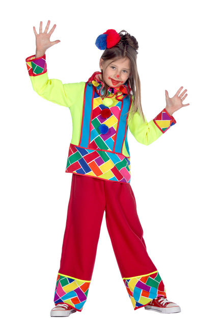 Feestbazaar Clown Kostuum Kind Fizzle