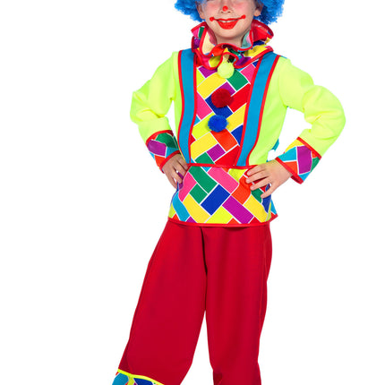 Feestbazaar Clown Kostuum Kind Fizzle